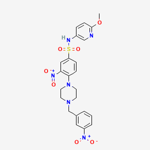 molecular formula C23H24N6O7S B10861939 MyD88-IN-1 