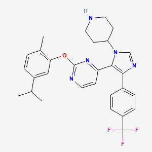 molecular formula C29H30F3N5O B10861970 iBRD4-BD1 