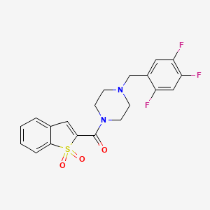 molecular formula C20H17F3N2O3S B10861973 Stat3-IN-15 