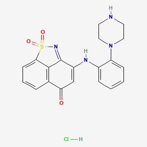 molecular formula C20H19ClN4O3S B10861976 LY-1 closed form 