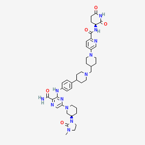 molecular formula C42H54N12O5 B10862004 Btk-IN-24 