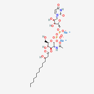 molecular formula C31H51N3Na2O19P2 B10862131 UDP-3-O-acyl-GlcNAc (disodium) 