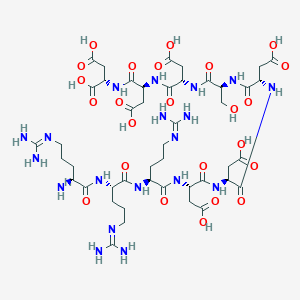 molecular formula C45H73N19O24 B10862137 Casein Kinase 2 Substrate Peptide 