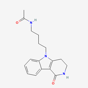 molecular formula C17H21N3O2 B10862217 Olinone 