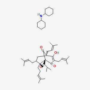 molecular formula C47H75NO4 B10862260 Hyperforin DCHA 