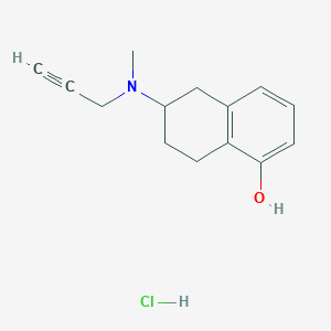 molecular formula C14H18ClNO B10862286 N 0426 hydrochloride 