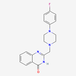 2-{[4-(4-Fluorophenyl)piperazin-1-yl]methyl}quinazolin-4-ol