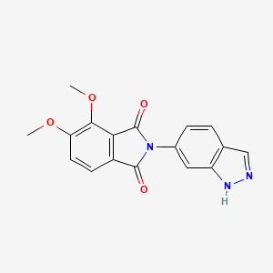 2-(1H-indazol-6-yl)-4,5-dimethoxy-1H-isoindole-1,3(2H)-dione