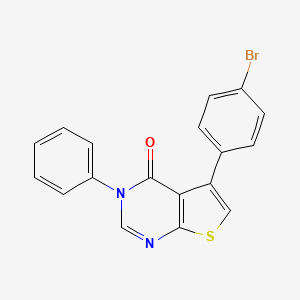 5-(4-bromophenyl)-3-phenylthieno[2,3-d]pyrimidin-4(3H)-one