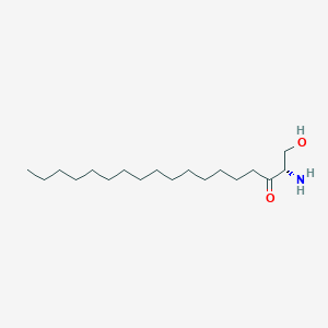 molecular formula C18H37NO2 B108631 2-Amino-1-hydroxyoctadecan-3-one CAS No. 16105-69-4