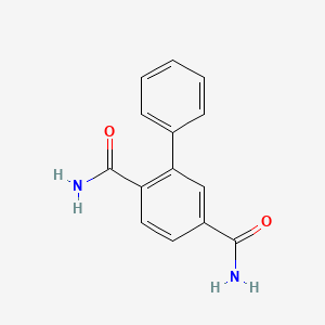 [1,1'-Biphenyl]-2,5-dicarboxamide