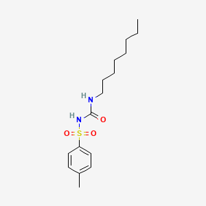 molecular formula C16H26N2O3S B10863222 4-methyl-N-(octylcarbamoyl)benzenesulfonamide 