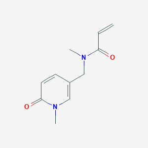 N-Methyl-N-[(1-methyl-6-oxo-16-dihydropyridin-3-YL)methyl]prop-2-enamide