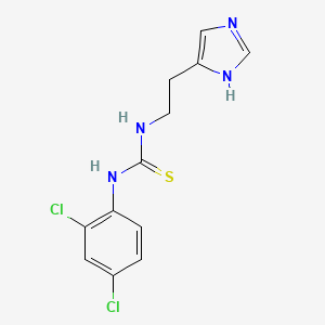 1-(2,4-dichlorophenyl)-3-[2-(1H-imidazol-4-yl)ethyl]thiourea