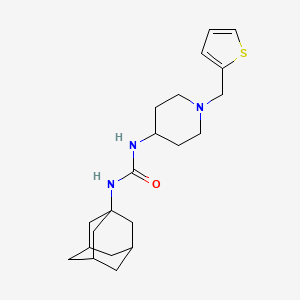 N-1-adamantyl-N'-[1-(2-thienylmethyl)piperidin-4-yl]urea