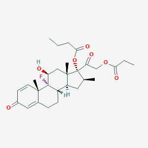 molecular formula C₂₉H₃₉FO₇ B108637 Betamethasone butyrate propionate CAS No. 5534-02-1