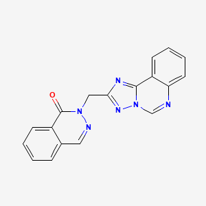 2-([1,2,4]triazolo[1,5-c]quinazolin-2-ylmethyl)phthalazin-1(2H)-one