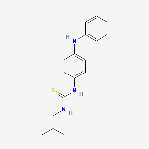 1-(2-Methylpropyl)-3-[4-(phenylamino)phenyl]thiourea