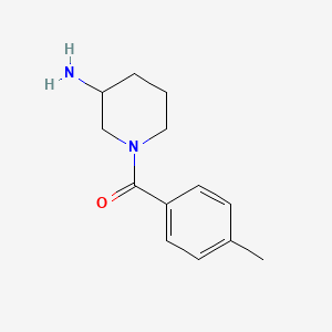 1-(4-Methylbenzoyl)piperidin-3-amine hydrochloride