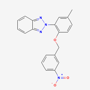 2-{5-methyl-2-[(3-nitrobenzyl)oxy]phenyl}-2H-benzotriazole