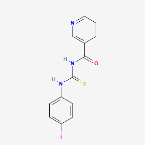 1-(4-Iodo-phenyl)-3-(pyridine-3-carbonyl)-thiourea