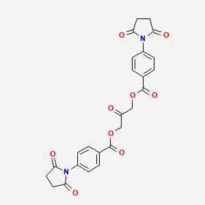 2-Oxopropane-1,3-diyl bis[4-(2,5-dioxopyrrolidin-1-yl)benzoate]