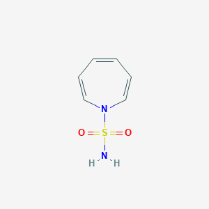 molecular formula C6H8N2O2S B108644 1H-Azepine-1-sulfonamide CAS No. 17617-10-6
