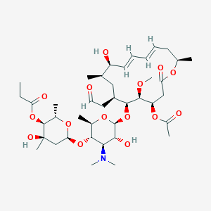 molecular formula C35H57NO13R2 B108651 白霉素 A6 CAS No. 18361-48-3