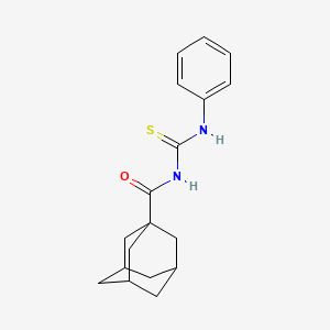 N-(1-Adamantylcarbonyl)-N'-phenylthiourea