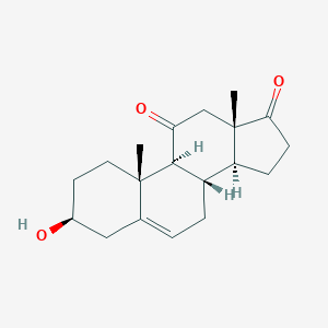 molecular formula C19H26O3 B108657 11-Ketodehydroepiandrosterone CAS No. 17520-02-4
