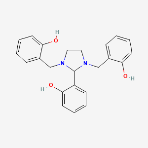 2-[1,3-Bis(2-hydroxybenzyl)-2-imidazolidinyl]phenol