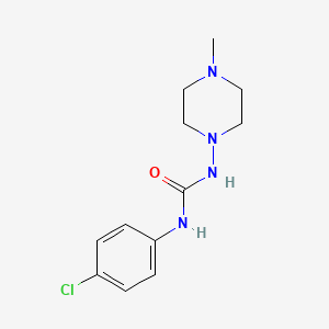 1-(4-Chlorophenyl)-3-(4-methylpiperazin-1-yl)urea