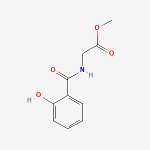 molecular formula C10H11NO4 B10865915 Glycine, N-(2-hydroxybenzoyl)-, methyl ester CAS No. 55493-89-5