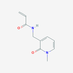 N-[(1-Methyl-2-oxo-12-dihydropyridin-3-YL)methyl]prop-2-enamide