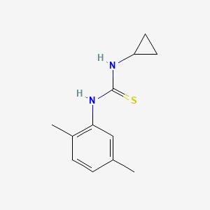 1-Cyclopropyl-3-(2,5-dimethylphenyl)thiourea