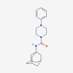 N-adamantanyl(4-phenylpiperazinyl)carboxamide