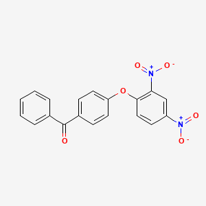 [4-(2,4-Dinitrophenoxy)phenyl]-phenyl-methanone