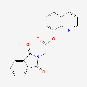 Quinolin-8-yl 2-(1,3-dioxoisoindol-2-yl)acetate