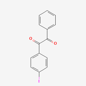 molecular formula C14H9IO2 B10866458 1-(4-Iodophenyl)-2-phenylethane-1,2-dione 