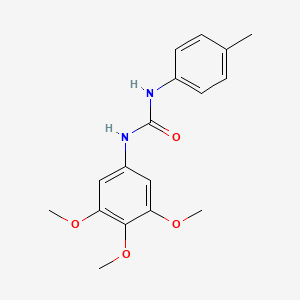 1-(4-Methylphenyl)-3-(3,4,5-trimethoxyphenyl)urea