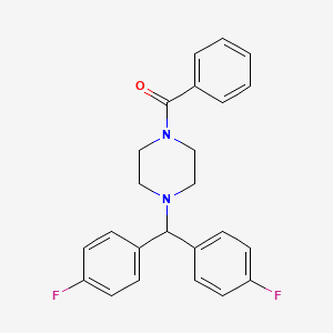 1-Benzoyl-4-[bis(4-fluorophenyl)methyl]piperazine