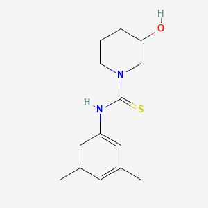 N-(3,5-dimethylphenyl)-3-hydroxypiperidine-1-carbothioamide