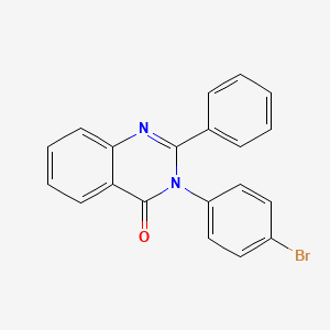 3-(4-bromophenyl)-2-phenyl-4(3H)-Quinazolinone