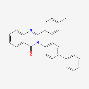 3-(biphenyl-4-yl)-2-(4-methylphenyl)quinazolin-4(3H)-one