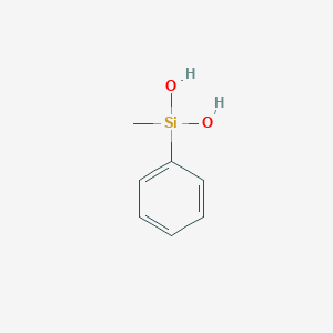 molecular formula C7H10O2Si B108677 甲苯二酚 CAS No. 3959-13-5