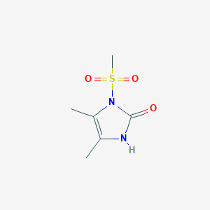 4,5-dimethyl-1-(methylsulfonyl)-1,3-dihydro-2H-imidazol-2-one