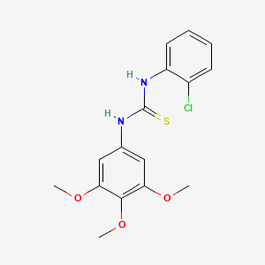 N-(2-chlorophenyl)-N'-(3,4,5-trimethoxyphenyl)thiourea