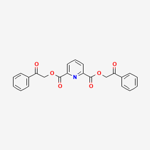 Bis(2-oxo-2-phenylethyl) pyridine-2,6-dicarboxylate