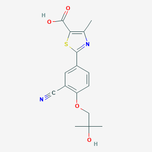 molecular formula C16H16N2O4S B108685 2-羟基非布司他 CAS No. 407582-47-2
