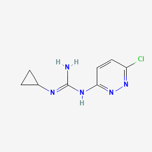 1-(6-Chloropyridazin-3-yl)-3-cyclopropylguanidine